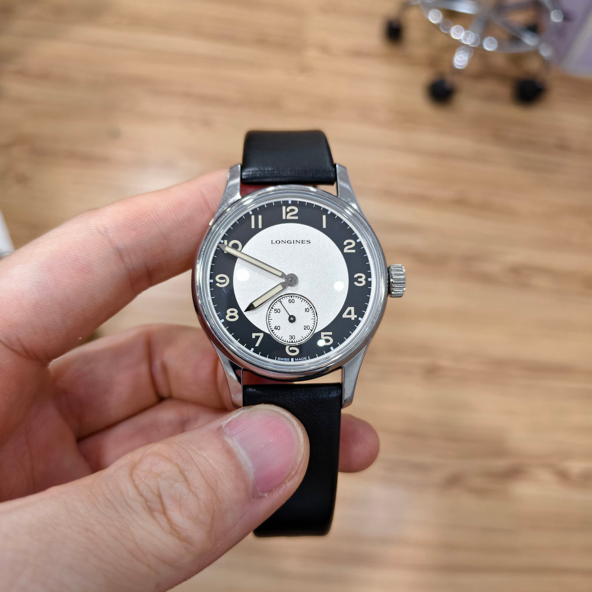 Longines Classic Reissue Mechanical watch 38.50mm L2.330.4.93.0