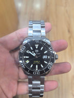 TAG Heuer Competitive potential Black Automatic (self-winding) watch 43 millimeters WAY201A.BA0927
