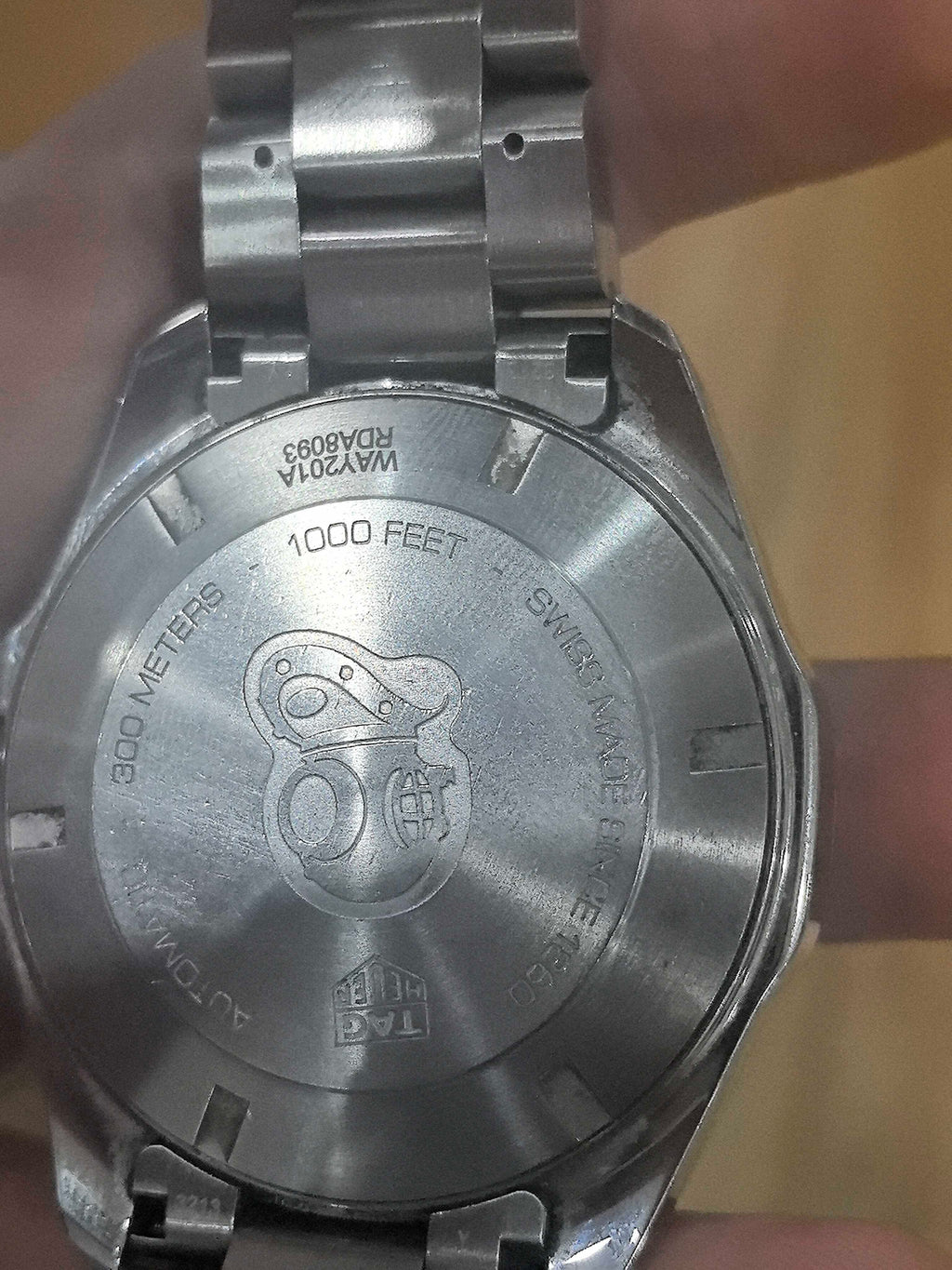 TAG Heuer Competitive potential Black Automatic (self-winding) watch 43 millimeters WAY201A.BA0927