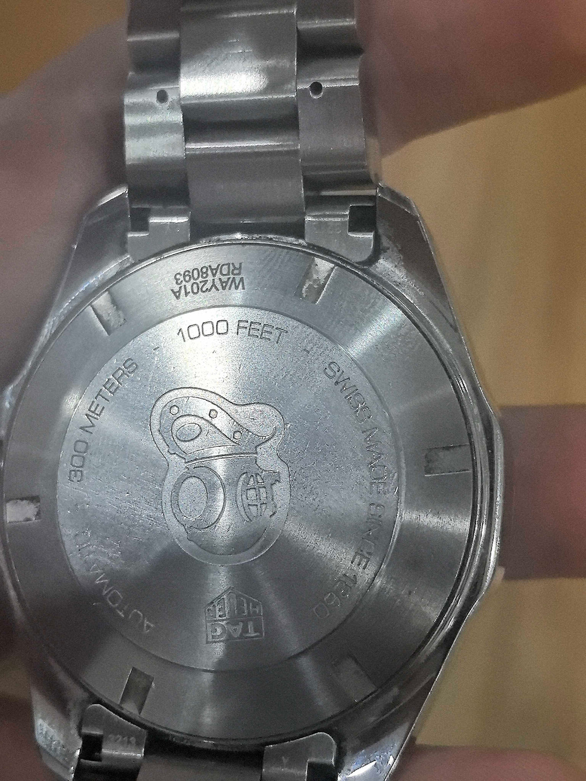 TAG Heuer Competitive potential Black Automatic (self-winding) watch 43 millimeters WAY201A.BA0927