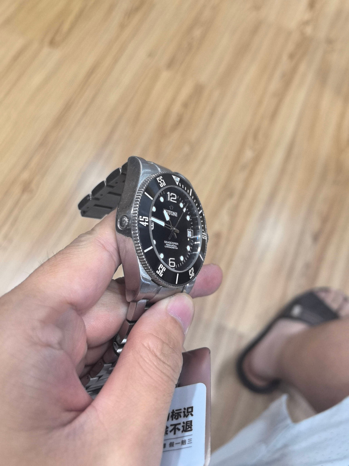 梅花 Black Mechanical watch