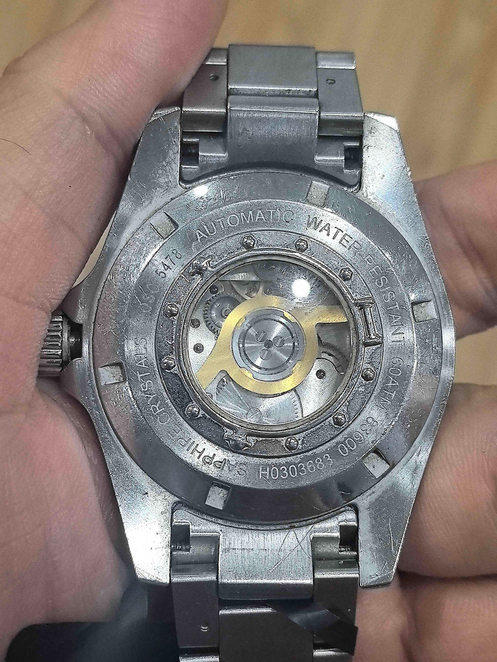 梅花 Black Mechanical watch