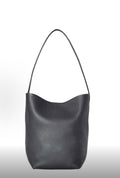 THE ROW Leather Black Tote