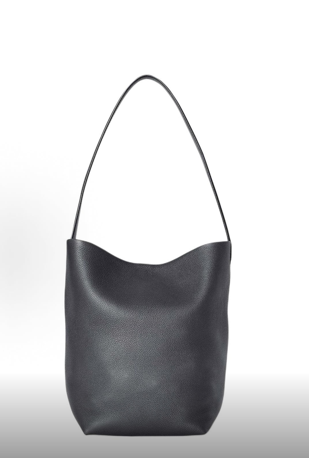 THE ROW Leather Black Tote