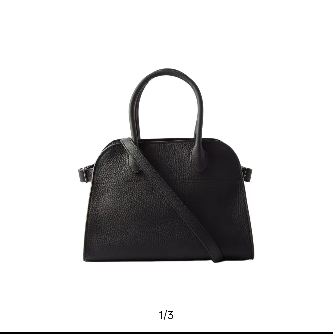 THE ROW Black Satchel Length: 25.4 cm, Width: 17.78 cm, Height: 19.05 m