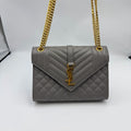 Saint laurent Monogram envelope bag Leather 24 x 17.5 x 6 cm 600185BOW971112
