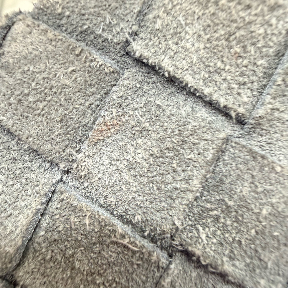 Bottega Veneta Alcantara Blue Satchel