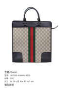 Gucci Polyvinyl chloride (PVC) Length 24 x Width 10 x Height 35.5 cm 387508-KHN4N-9678