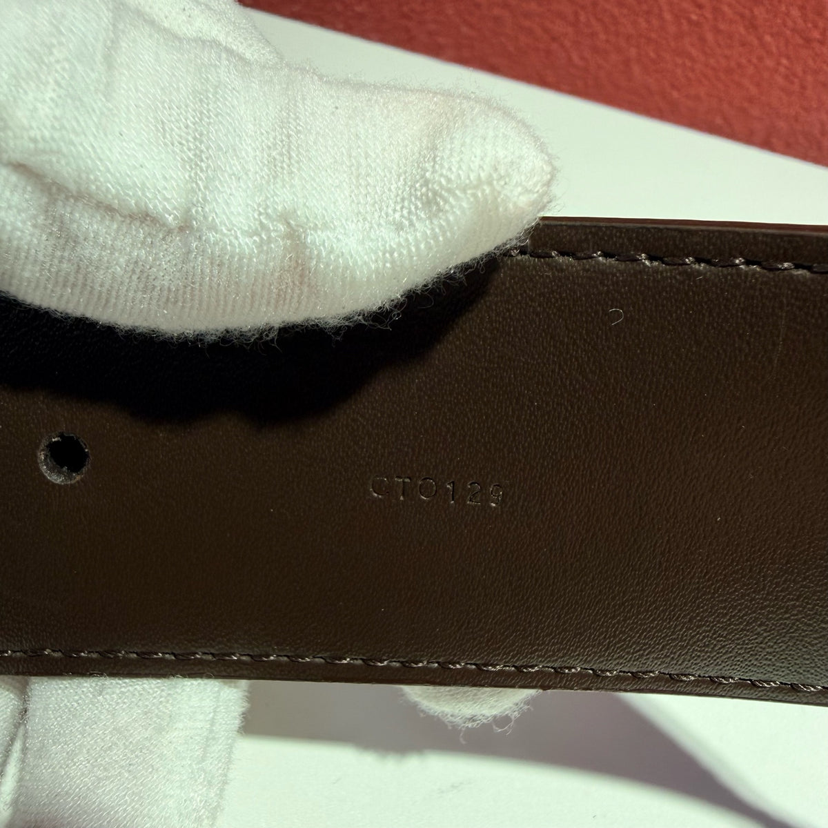 Louis Vuitton Brown Belt