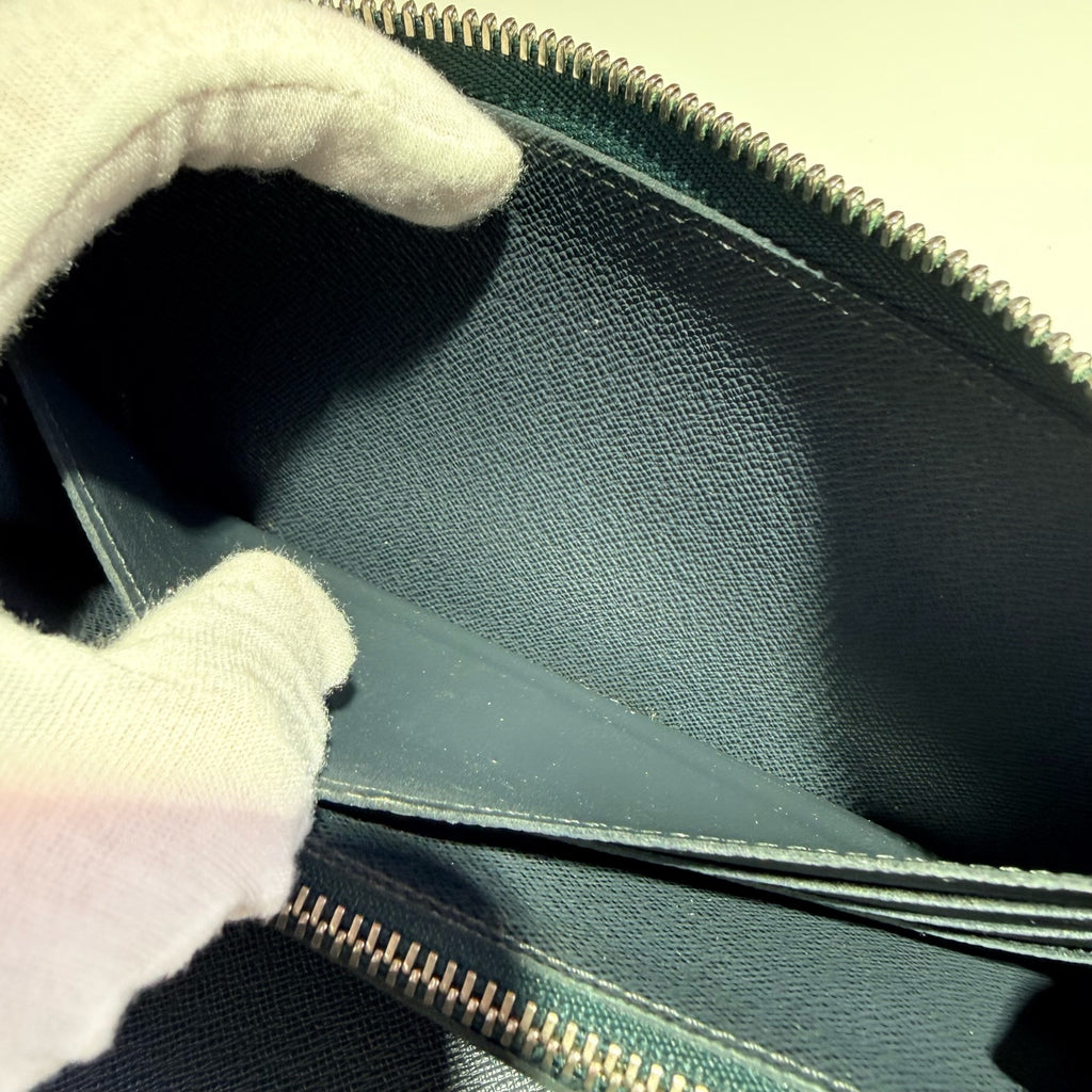 Louis Vuitton Blue Clutch 21.0x12.0cm