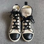 空白 Canvas White Skate shoes