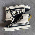 空白 Canvas White Skate shoes