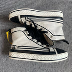 空白 Canvas White Skate shoes