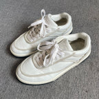 Chanel Leather White Skate shoes