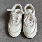 Chanel Leather White Skate shoes