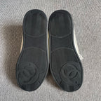 Chanel Leather White Skate shoes
