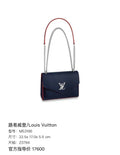 Louis Vuitton Blue Messenger Bag 22.5x 17.0x 5.5 cm M53196