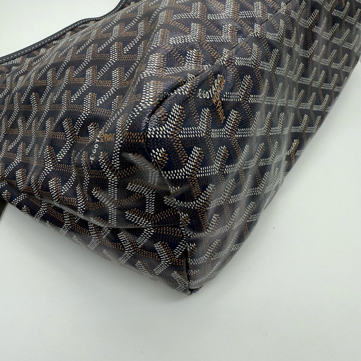 Goyard Blue Satchel