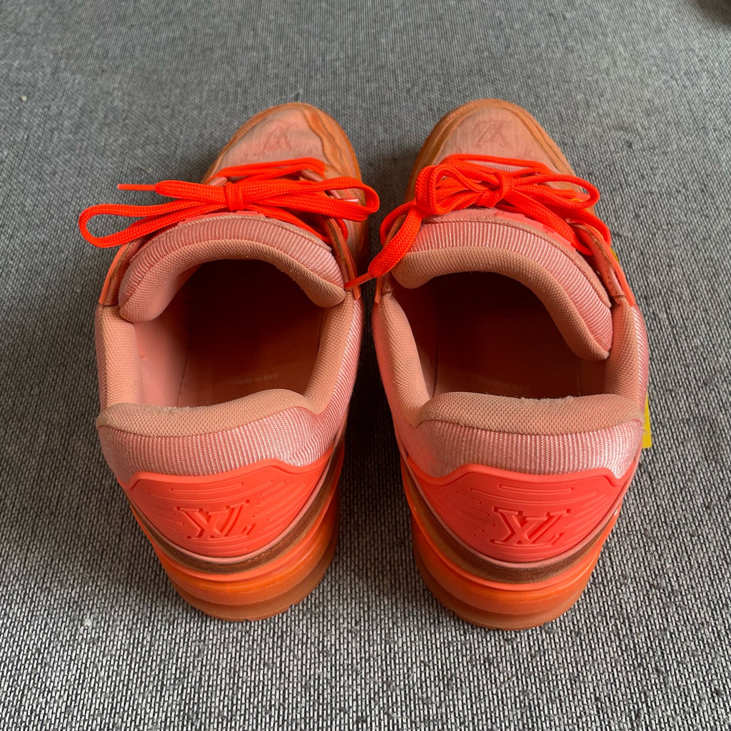 Louis Vuitton Orange Skate shoes