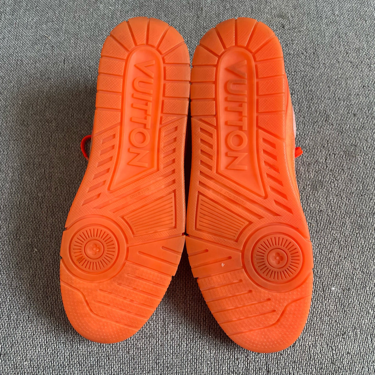 Louis Vuitton Orange Skate shoes