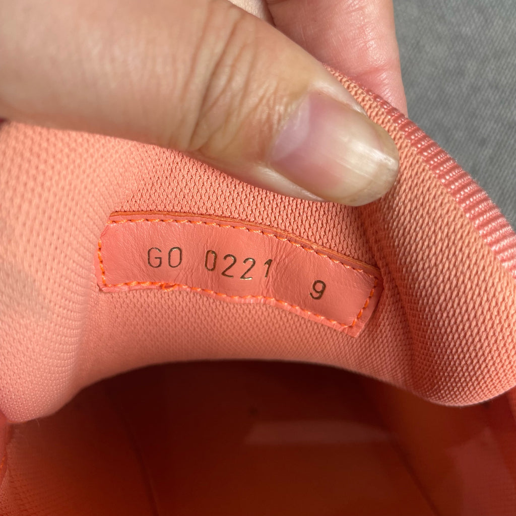 Louis Vuitton Orange Skate shoes