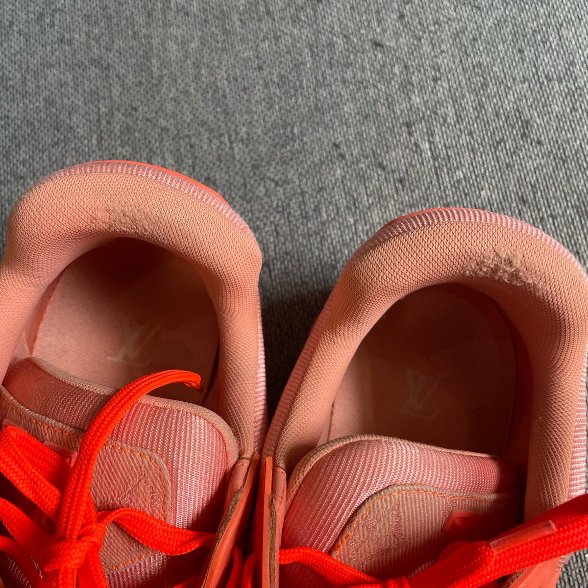 Louis Vuitton Orange Skate shoes