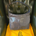 Goyard Blue Satchel