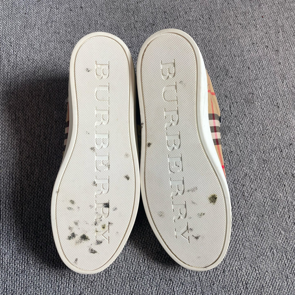 Burberry Brown Skate shoes