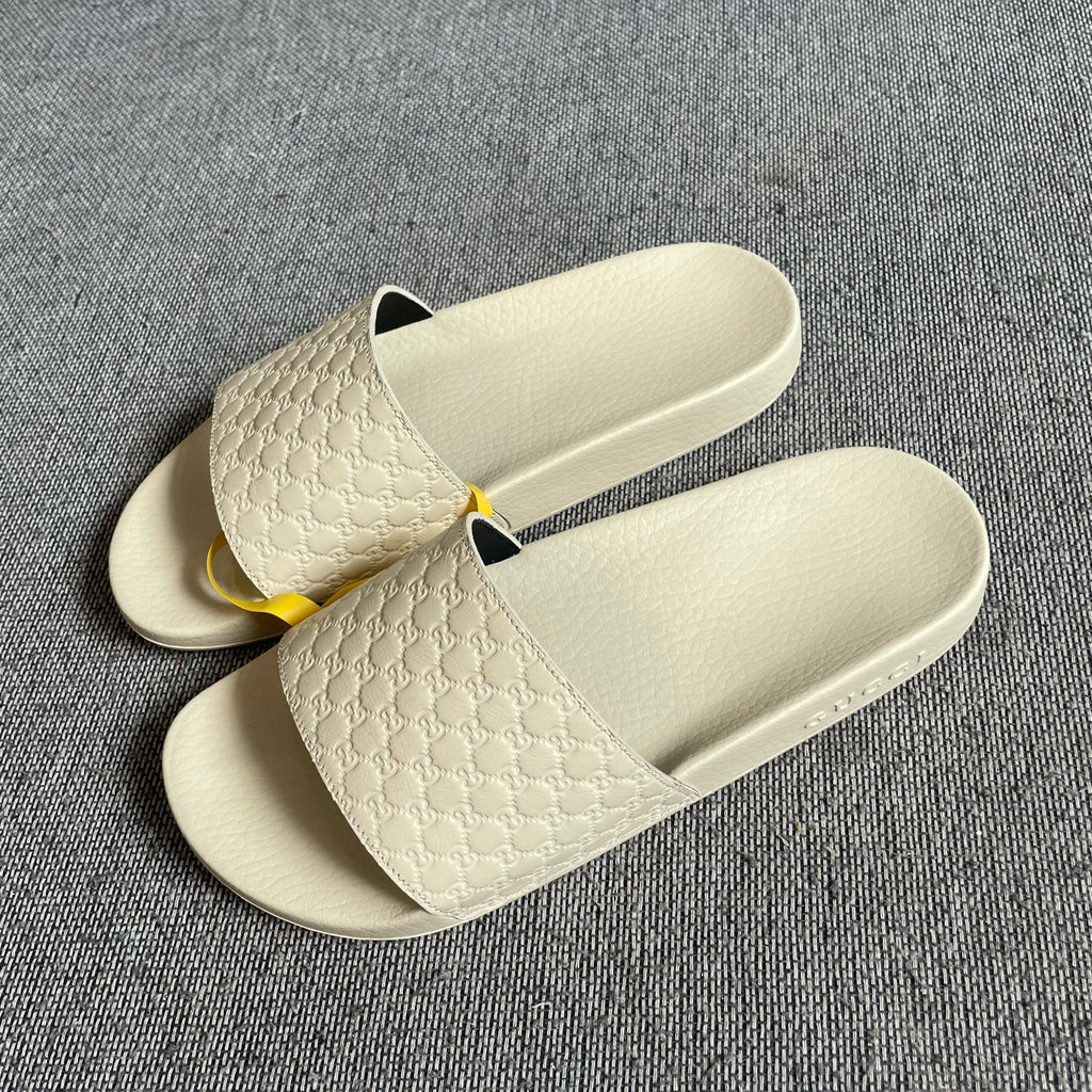 Gucci Neoprene White Flip flop