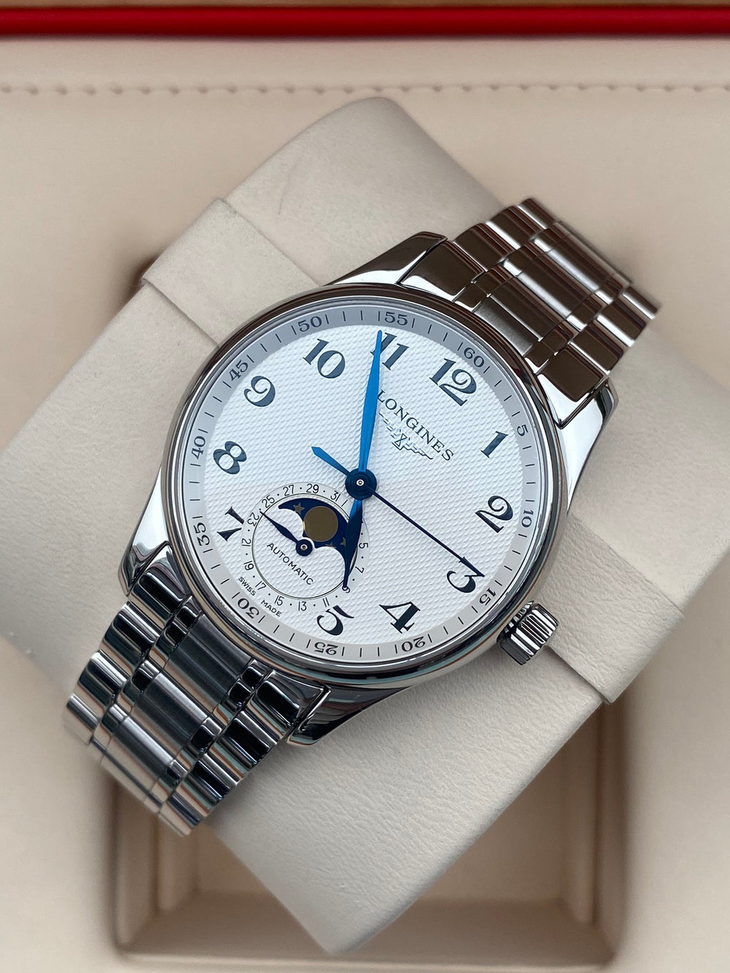Longines Longines Master Collection Silver Automatic (self-winding) watch 34.00mm L2.409.4.78.6