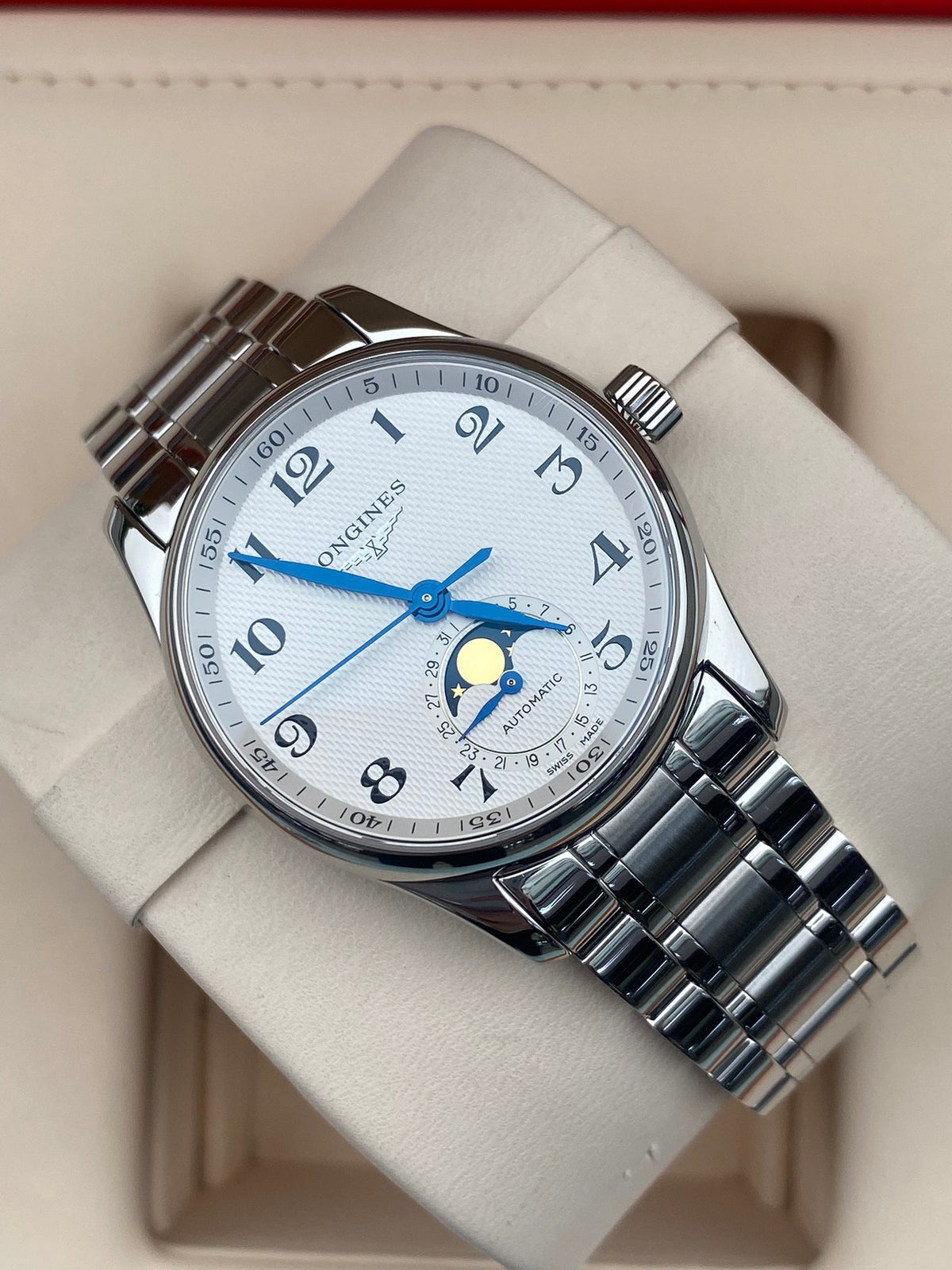 Longines Longines Master Collection Silver Automatic (self-winding) watch 34.00mm L2.409.4.78.6