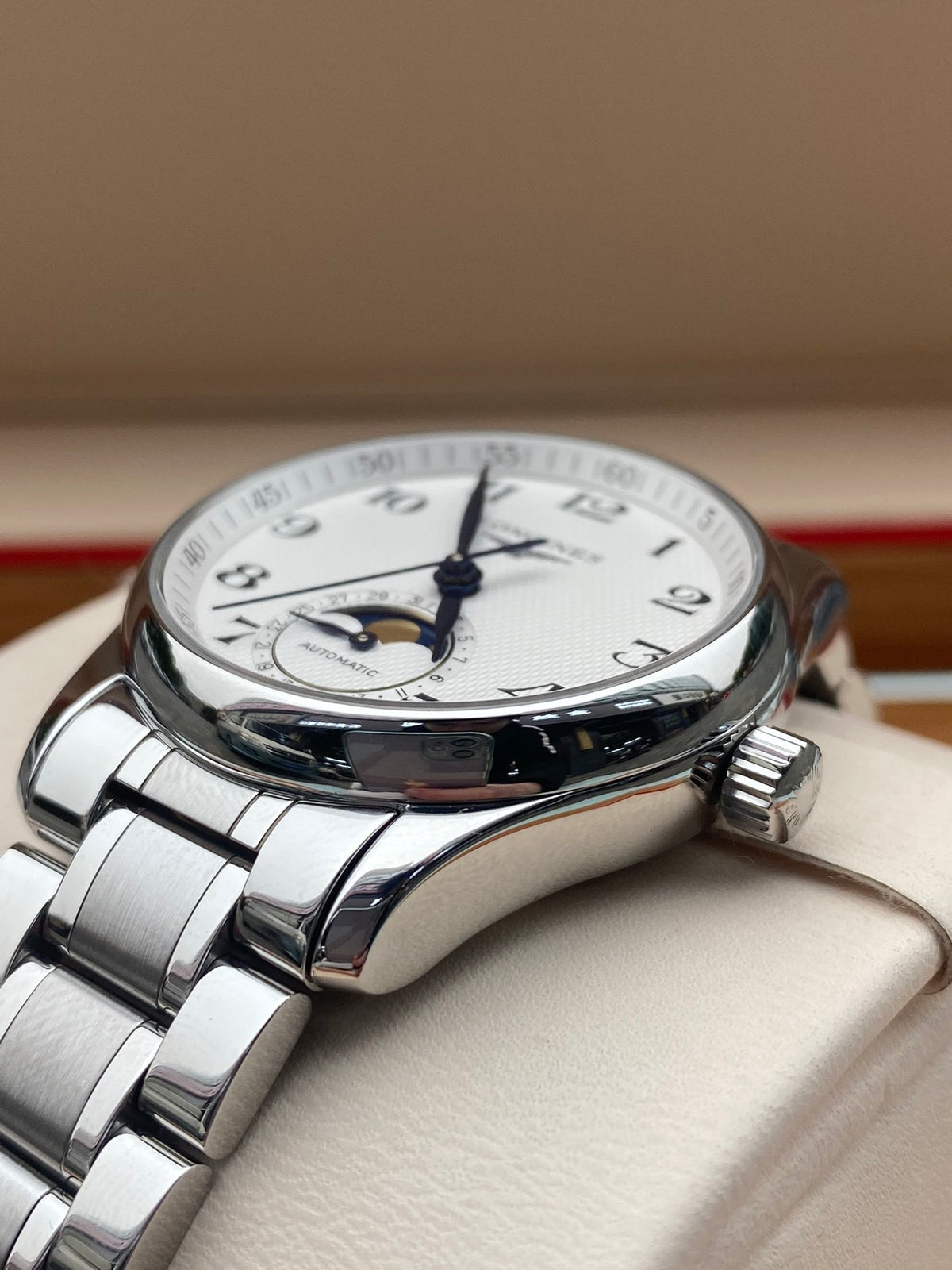 Longines Longines Master Collection Silver Automatic (self-winding) watch 34.00mm L2.409.4.78.6