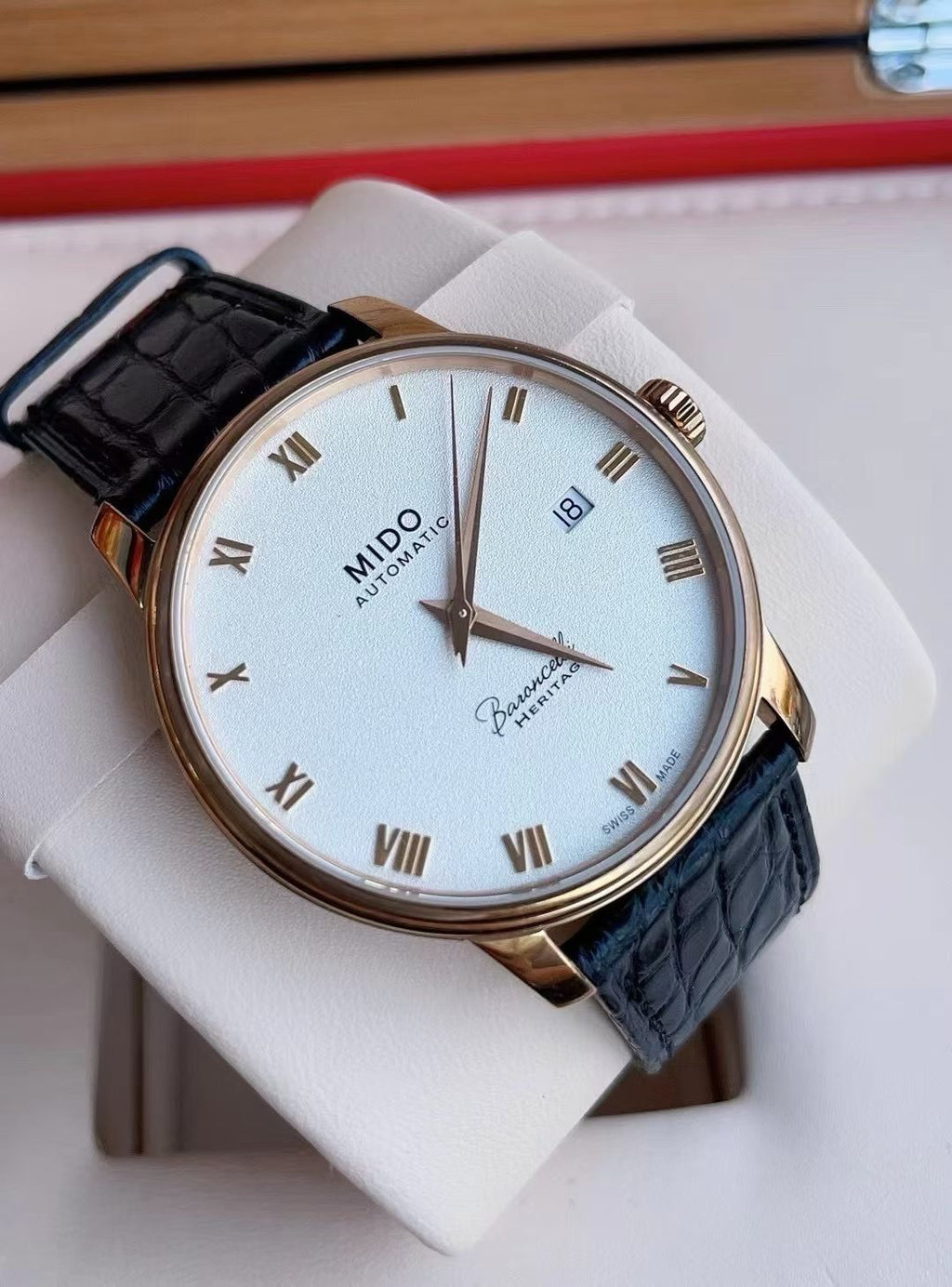 Mido Berenice Rose gold Automatic (self-winding) watch 39 millimeters M027.407.36.013.00