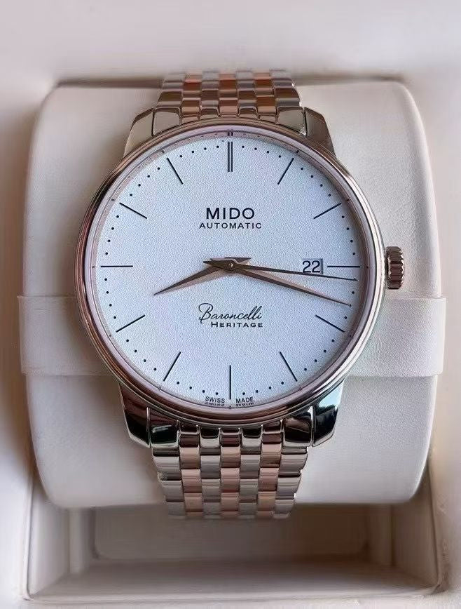 Mido Berenice Rose gold Automatic (self-winding) watch 39 millimeters M027.407.22.010.00