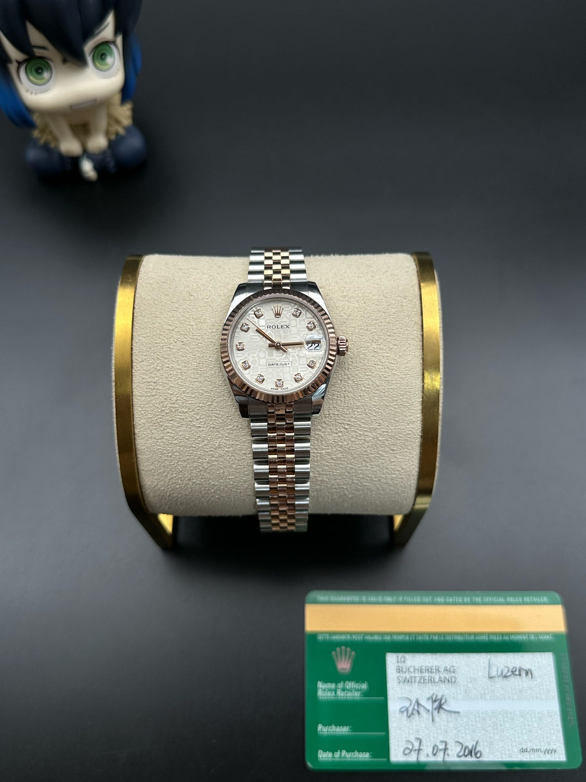 Rolex Rose gold Automatic (self-winding) watch
