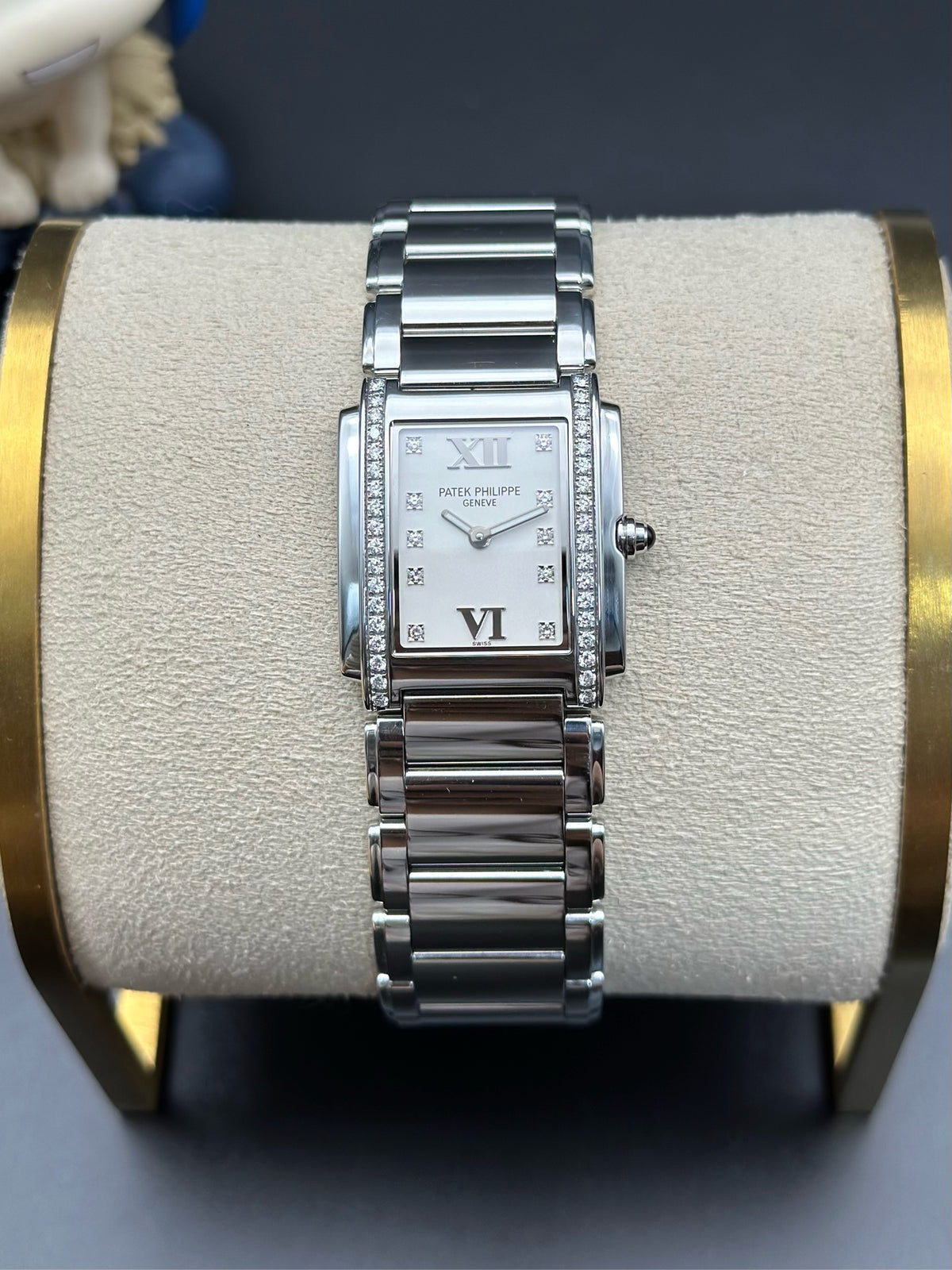 Patek Philippe White Quartz watch