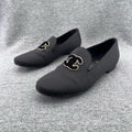 Chanel Metal Black Loafers