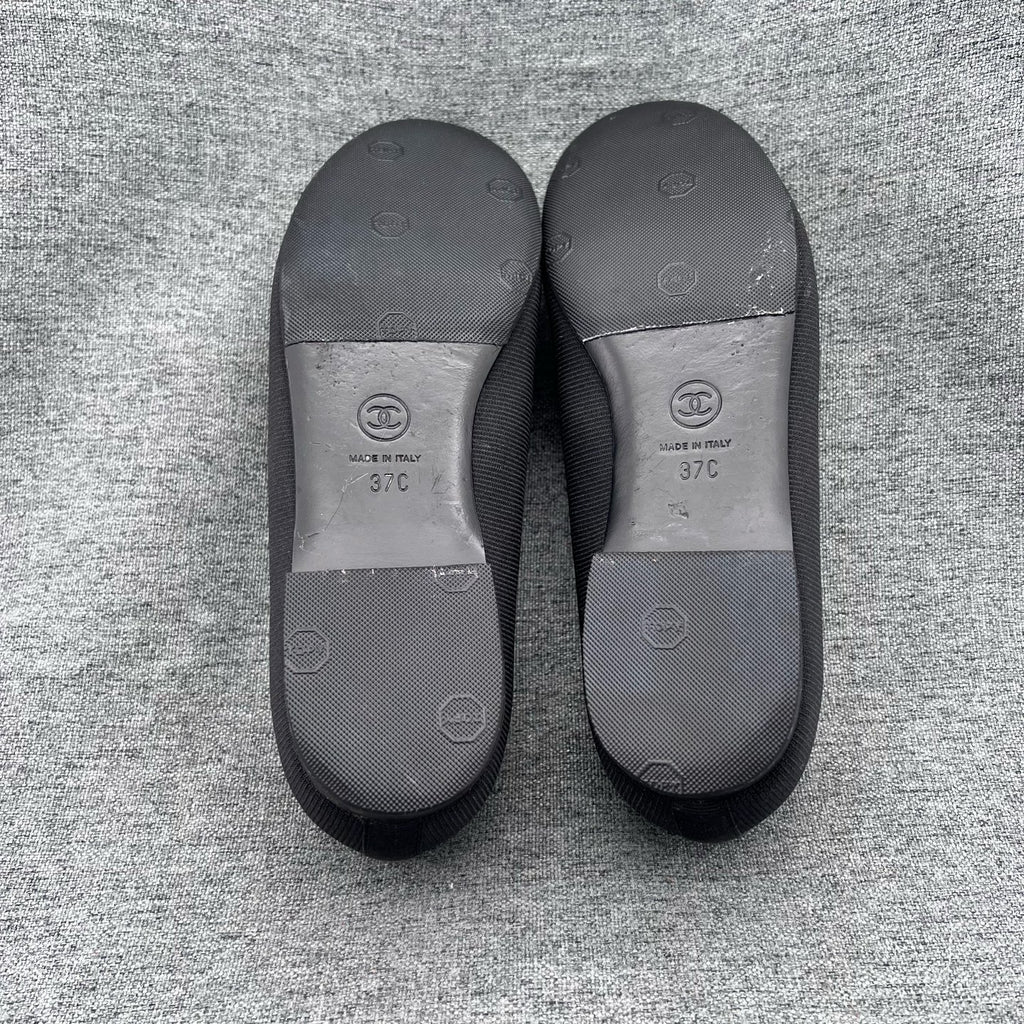 Chanel Metal Black Loafers