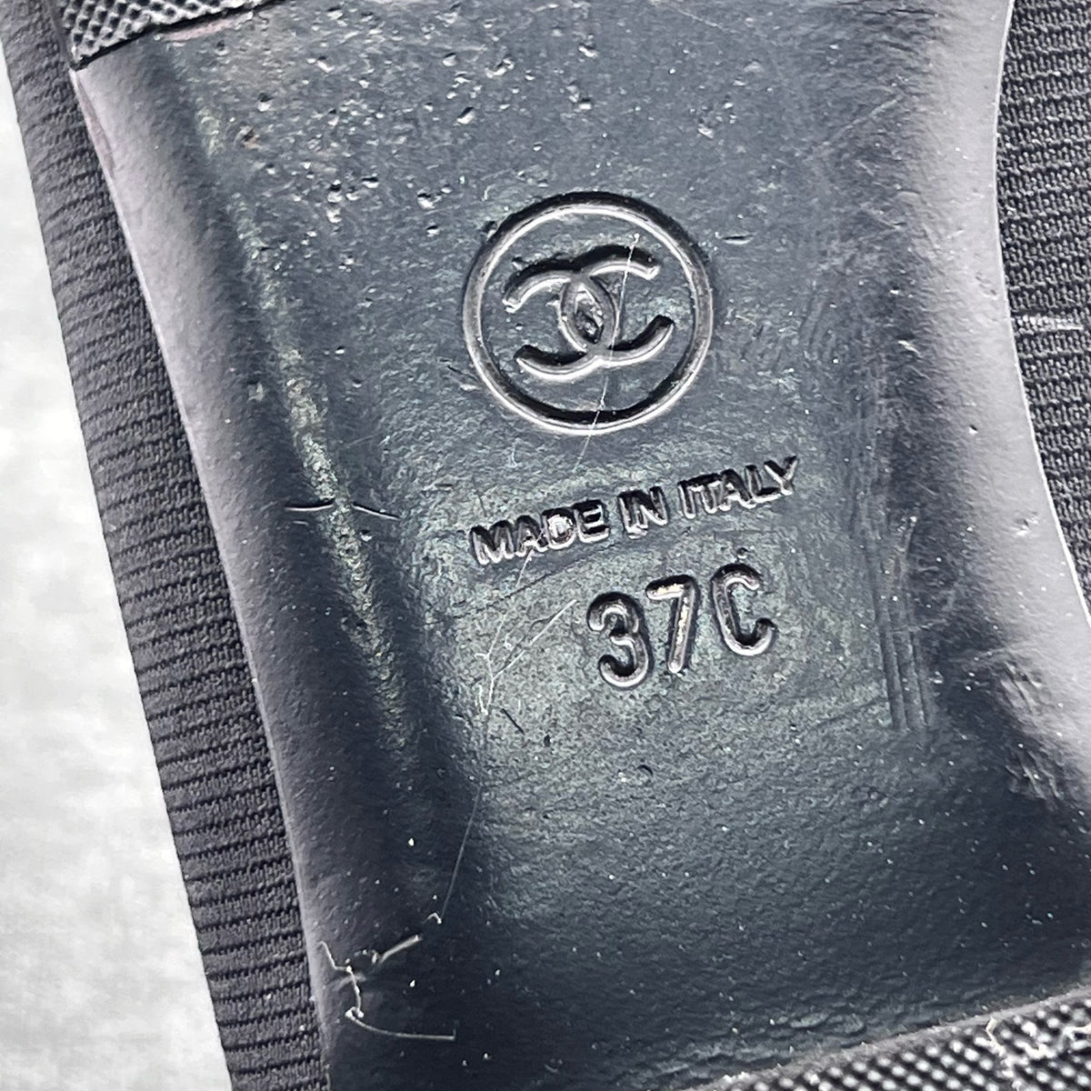 Chanel Metal Black Loafers