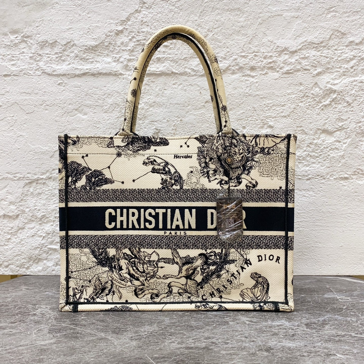 Dior White Tote