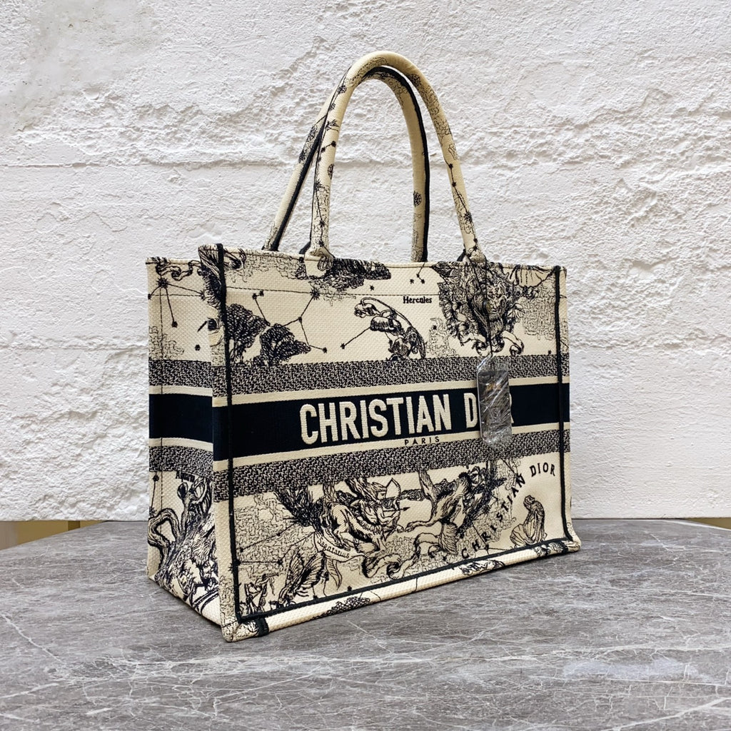 Dior White Tote
