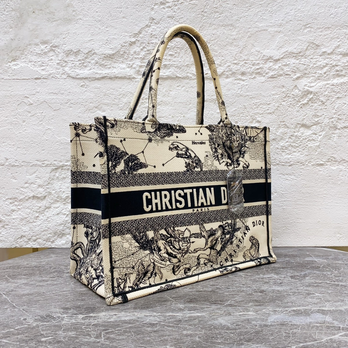 Dior White Tote