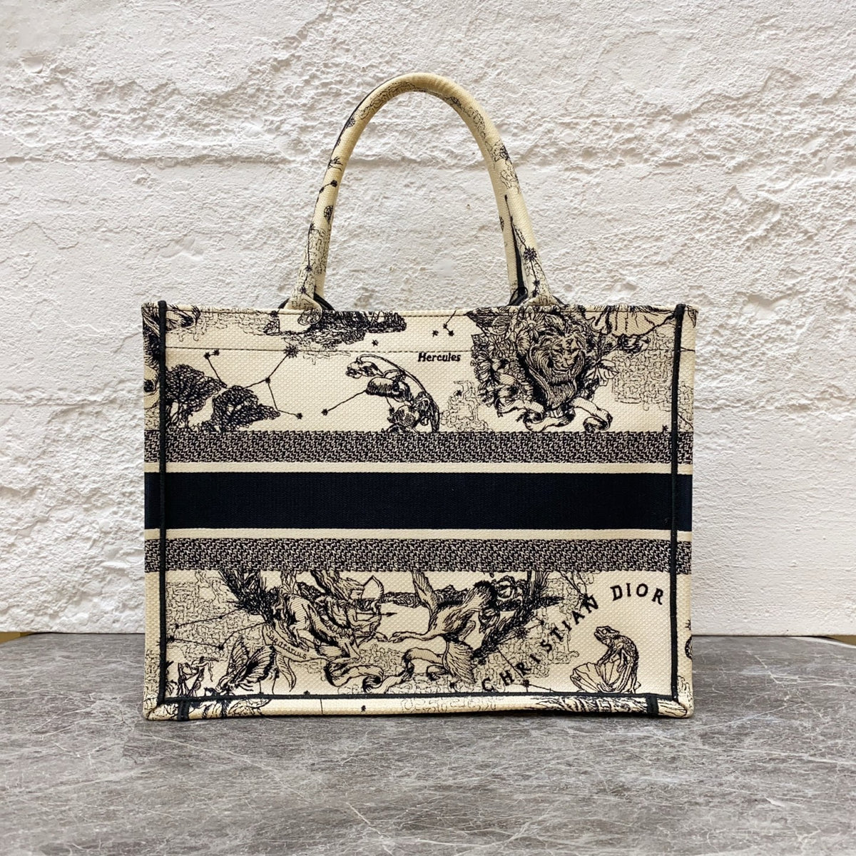 Dior White Tote