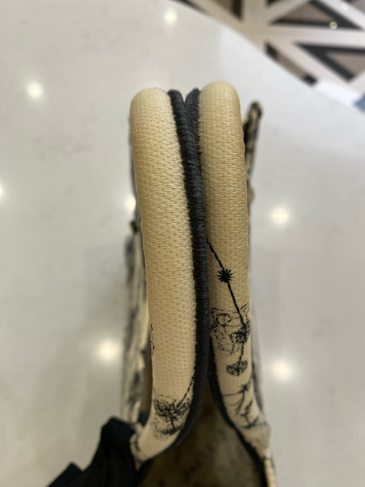Dior White Tote