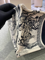 Dior White Tote