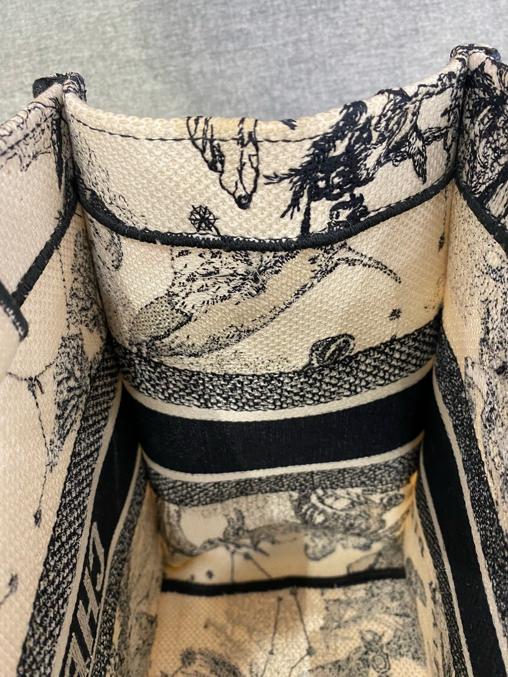 Dior White Tote