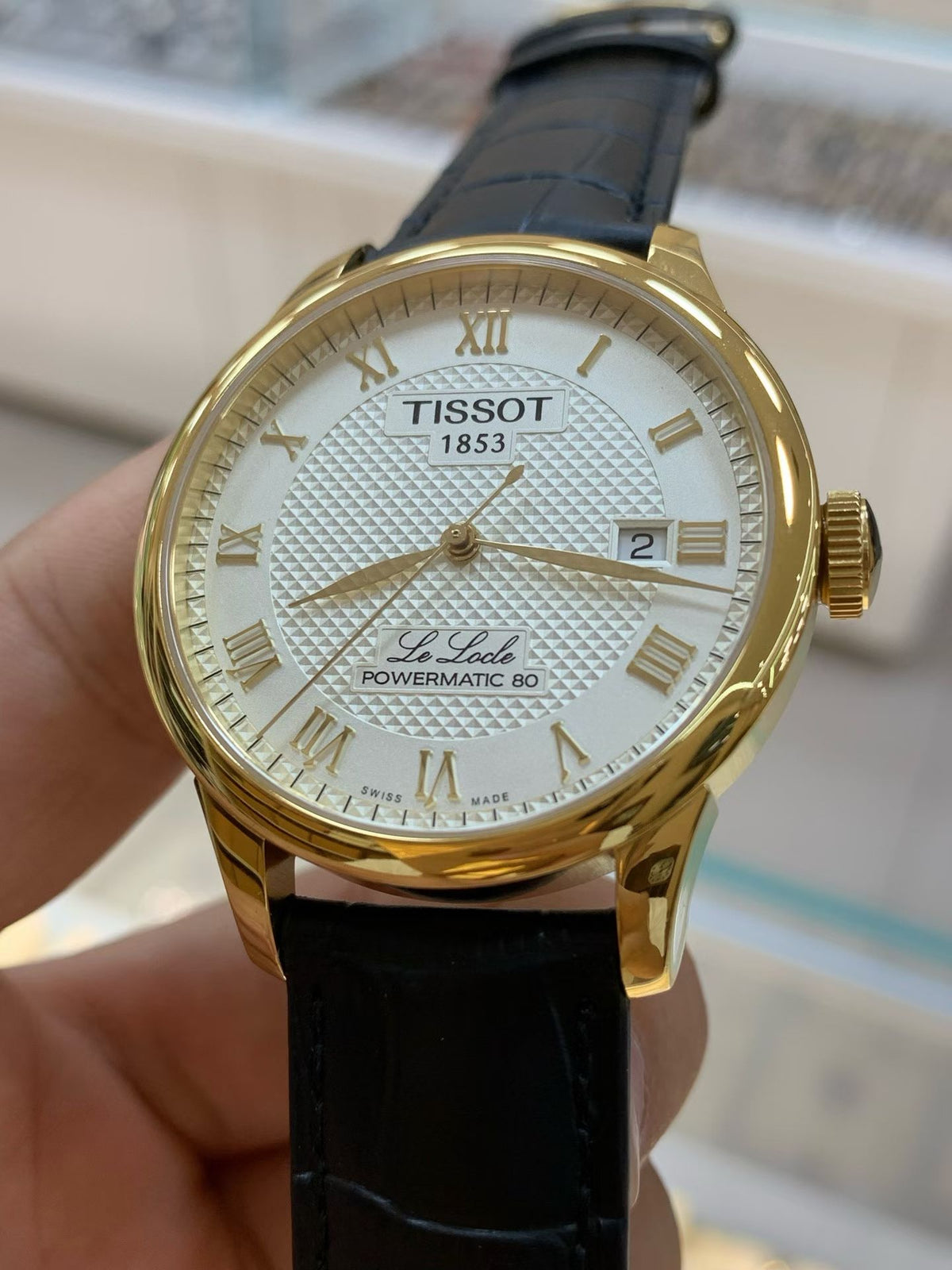 Tissot Classic White Automatic (self-winding) watch 39.3 millimeters T006.407.36.263.00