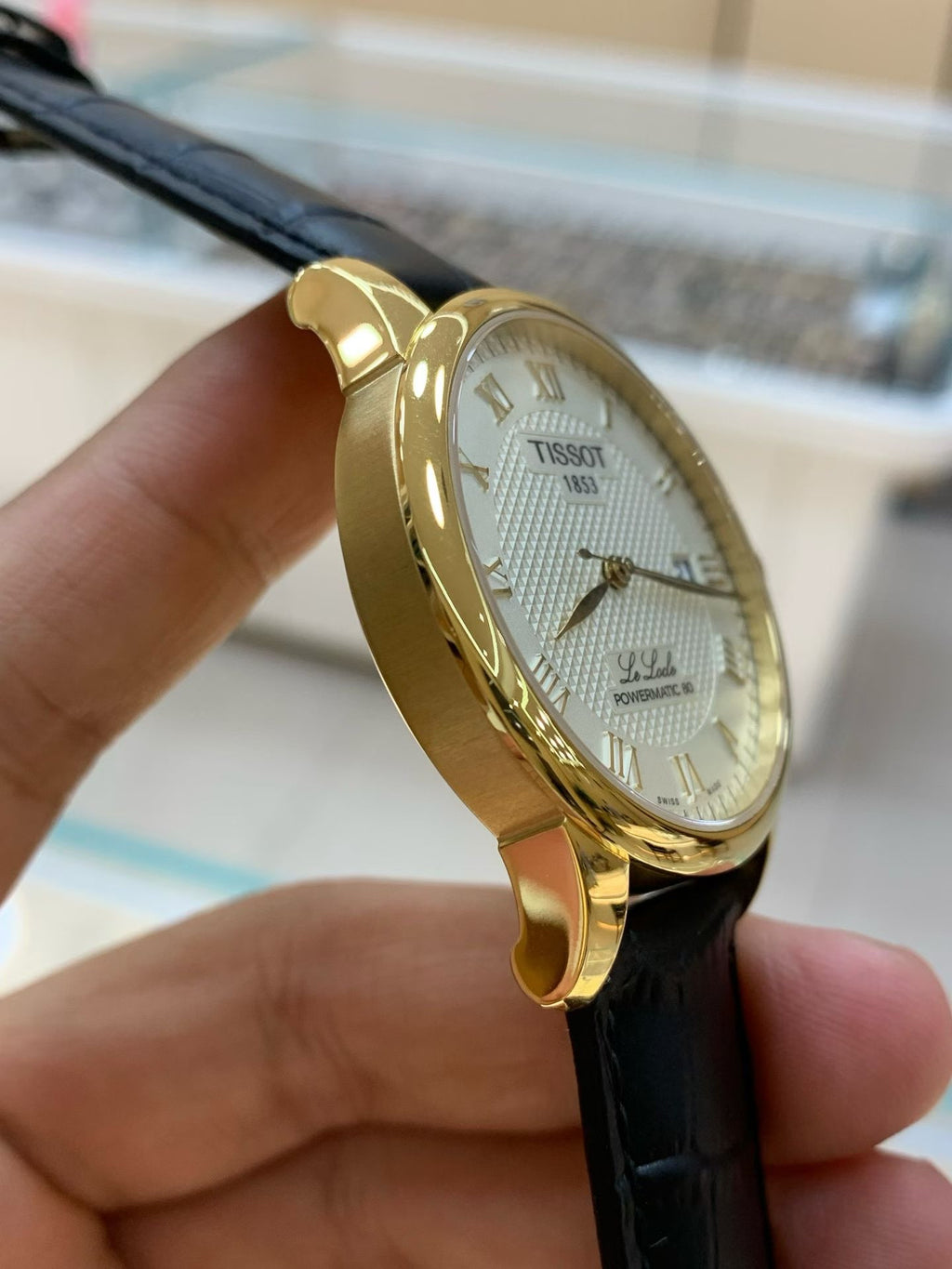 Tissot Classic White Automatic (self-winding) watch 39.3 millimeters T006.407.36.263.00
