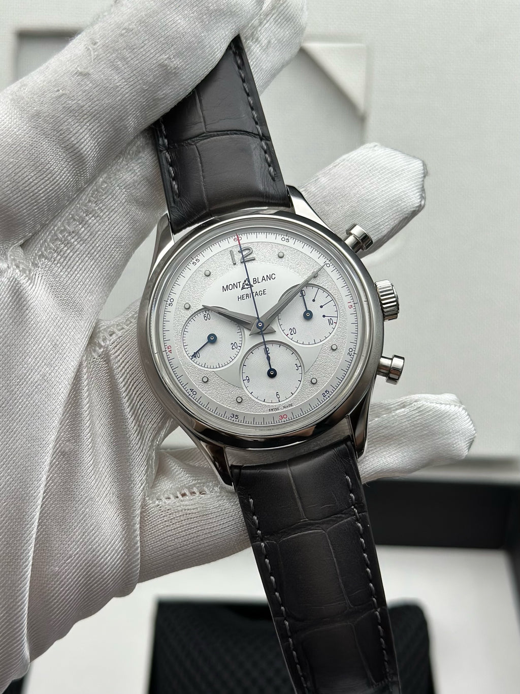 Montblanc White Automatic (self-winding) watch