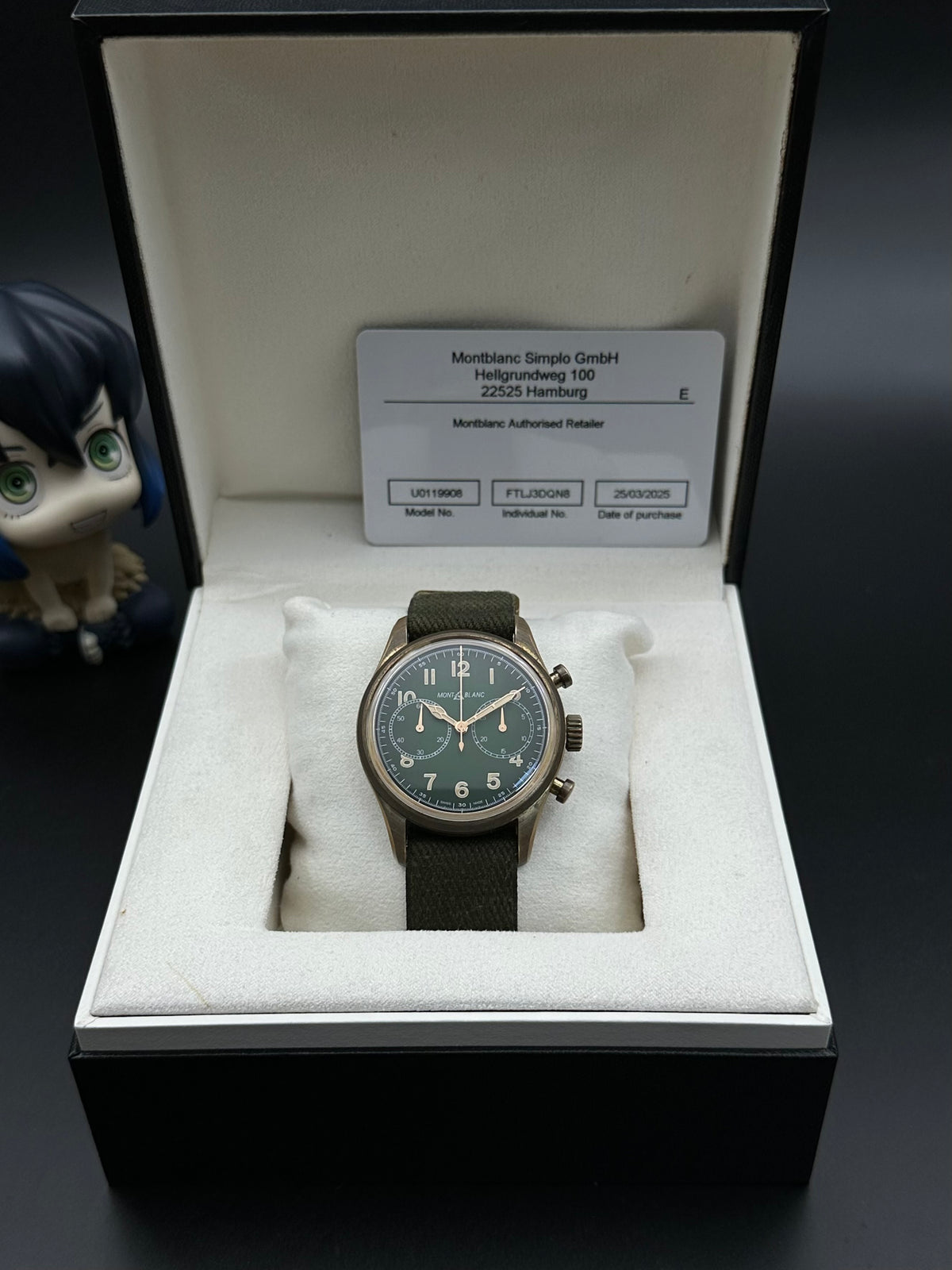 Montblanc Green Mechanical watch